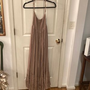 Taupe dress